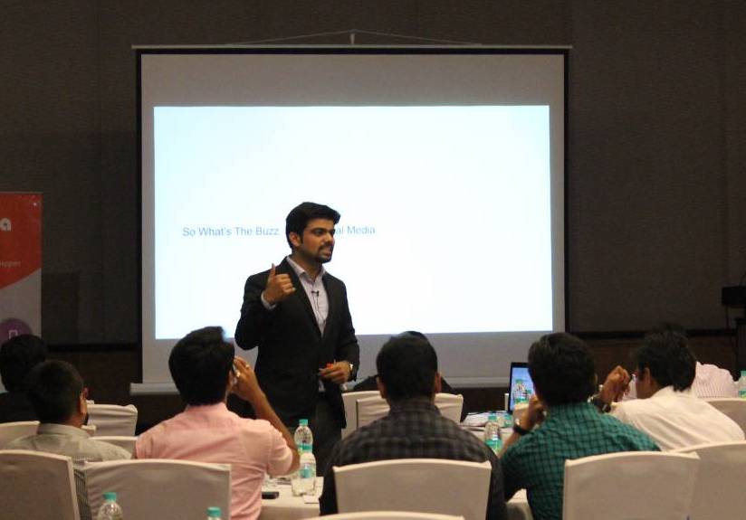 Syed speaking at "Boosting Real Estate Sales" – hosted by HDFC Realty in association with Google.